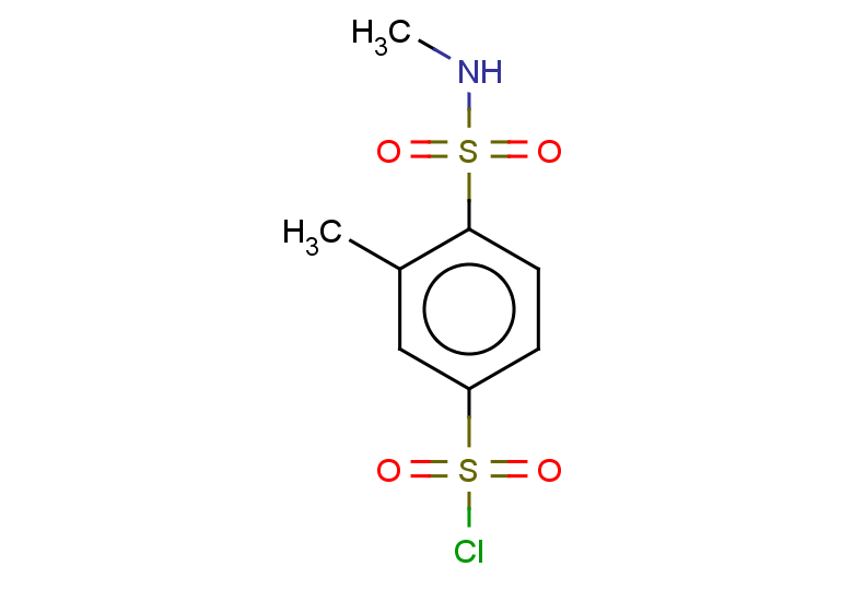 3-methyl-4-(methylsulfamoyl)benzene-1-sulfonyl chloride