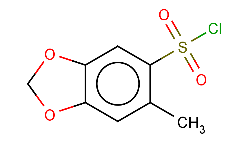 6-methyl-1,3-dioxaindane-5-sulfonyl chloride