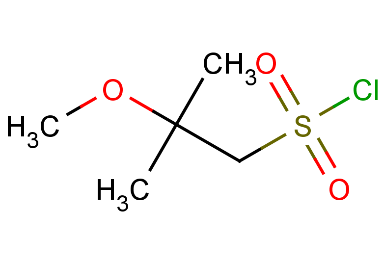 2-methoxy-2-methylpropane-1-sulfonyl chloride