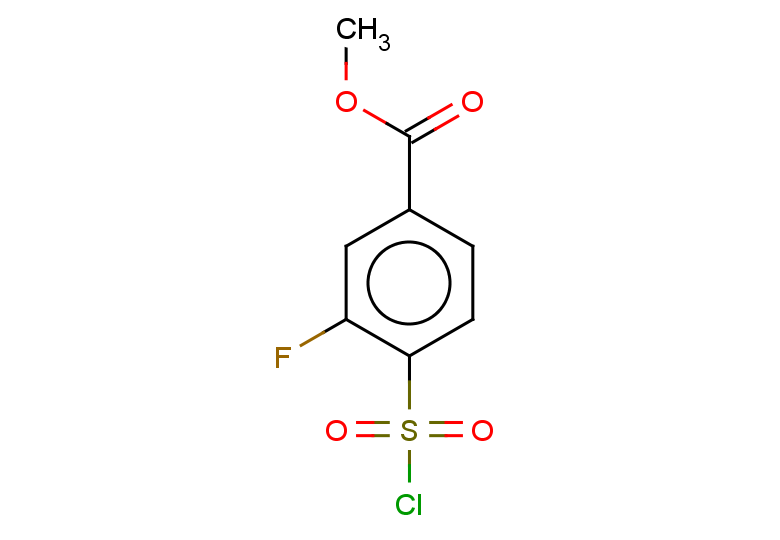 methyl 4-(chlorosulfonyl)-3-fluorobenzoate