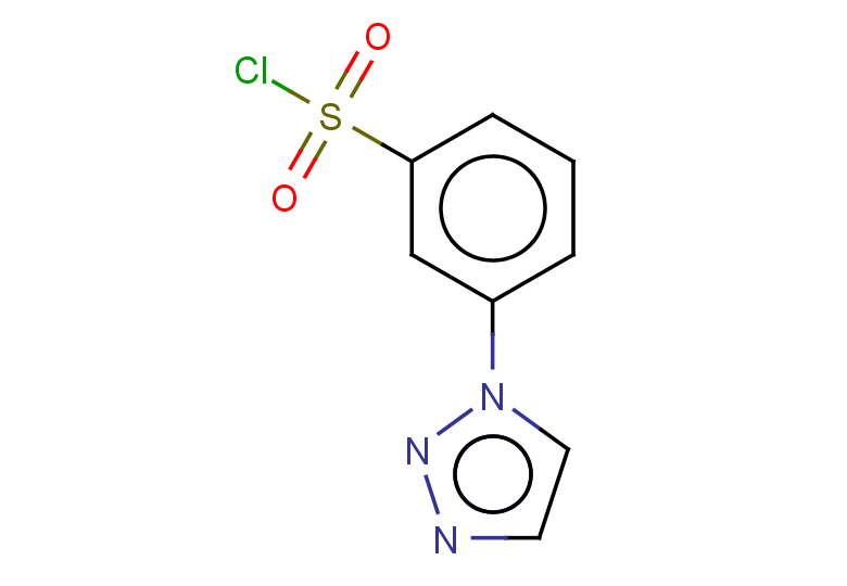 3-(1H-1,2,3-triazol-1-yl)benzene-1-sulfonyl chloride