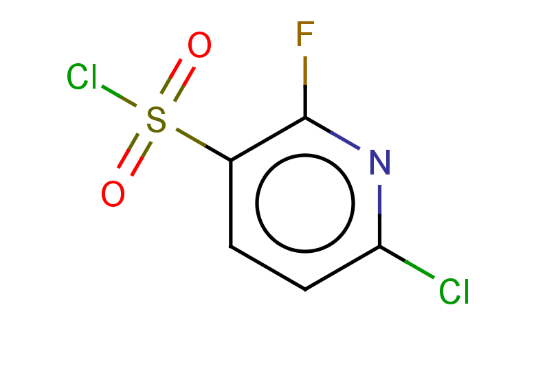 6-chloro-2-fluoropyridine-3-sulfonyl chloride