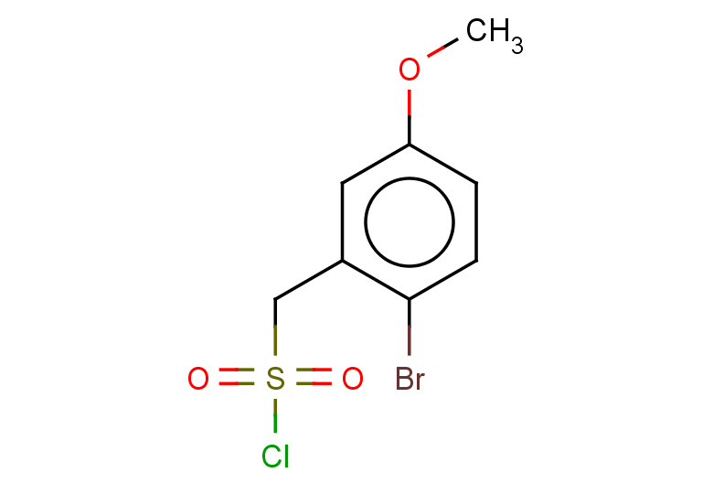 (2-bromo-5-methoxyphenyl)methanesulfonyl chloride