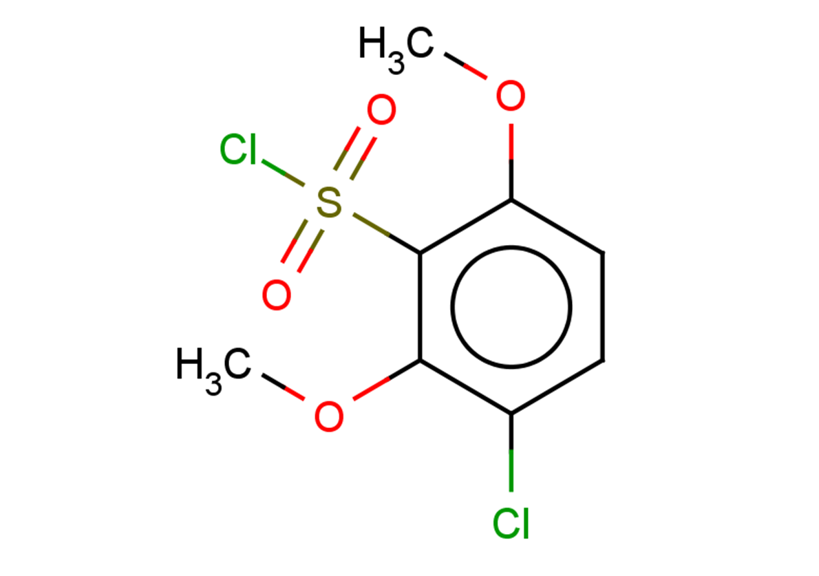 3-chloro-2,6-dimethoxybenzene-1-sulfonyl chloride
