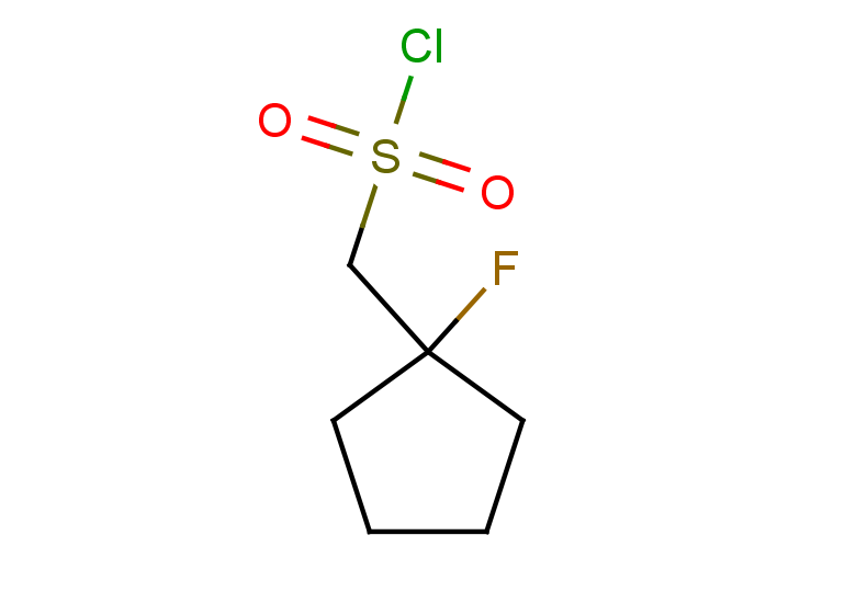 (1-fluorocyclopentyl)methanesulfonyl chloride