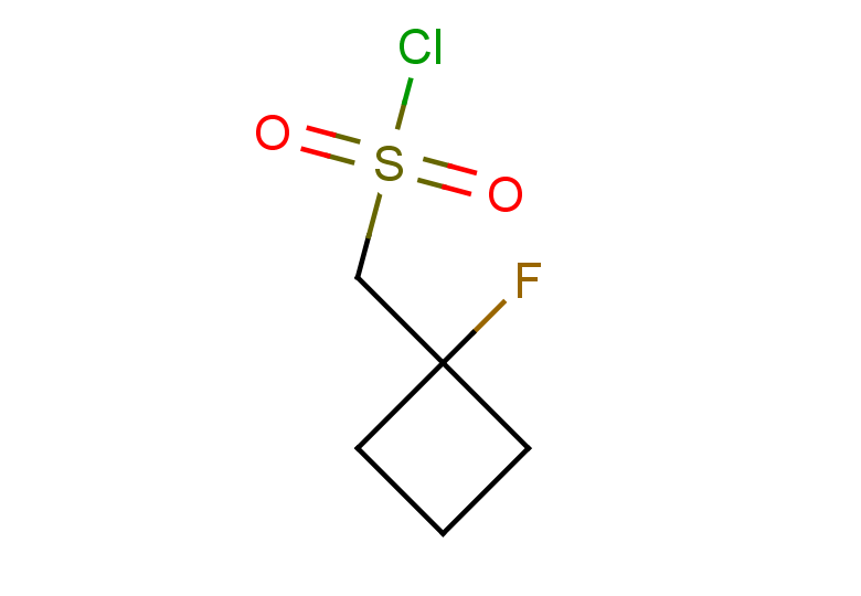 (1-fluorocyclobutyl)methanesulfonyl chloride