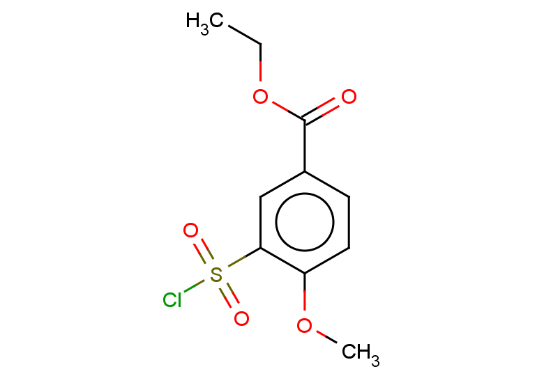 ethyl 3-(chlorosulfonyl)-4-methoxybenzoate