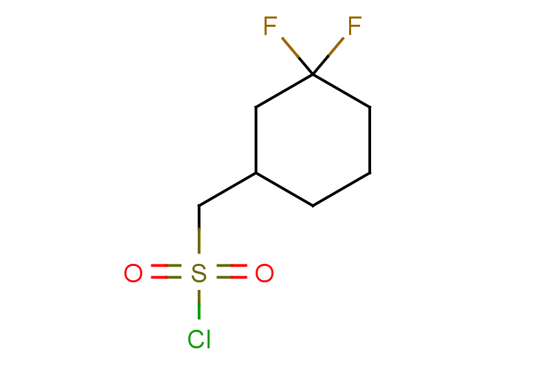 (3,3-difluorocyclohexyl)methanesulfonyl chloride