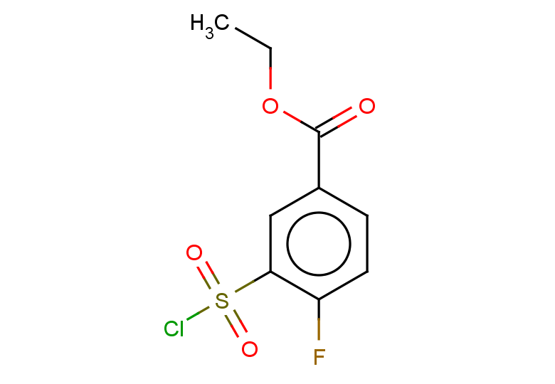 ethyl 3-(chlorosulfonyl)-4-fluorobenzoate