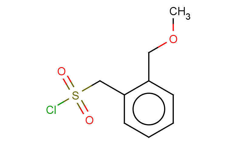 [2-(methoxymethyl)phenyl]methanesulfonyl chloride
