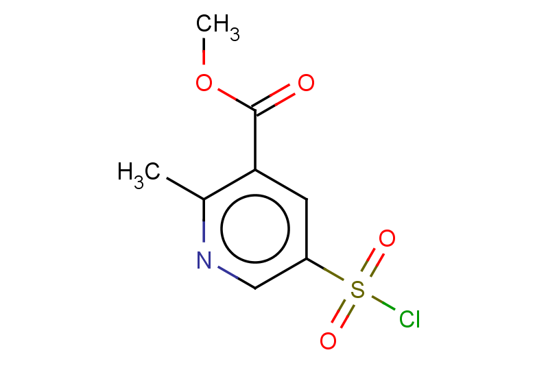 methyl 5-(chlorosulfonyl)-2-methylpyridine-3-carboxylate