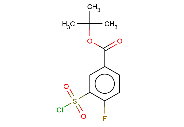 tert-butyl 3-(chlorosulfonyl)-4-fluorobenzoate