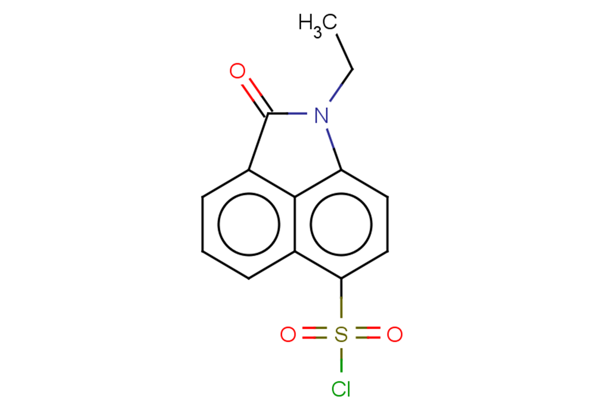2-ethyl-3-oxo-2-azatricyclo[6.3.1.0,4,12]dodeca-1(11),4(12),5,7,9-pentaene-9-sulfonyl chloride