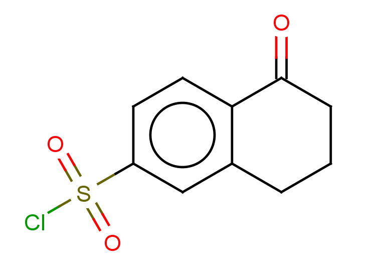 5-oxo-5,6,7,8-tetrahydronaphthalene-2-sulfonyl chloride