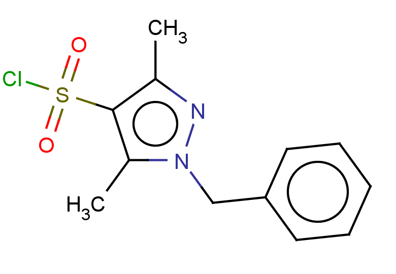 1-benzyl-3,5-dimethyl-1H-pyrazole-4-sulfonyl chloride