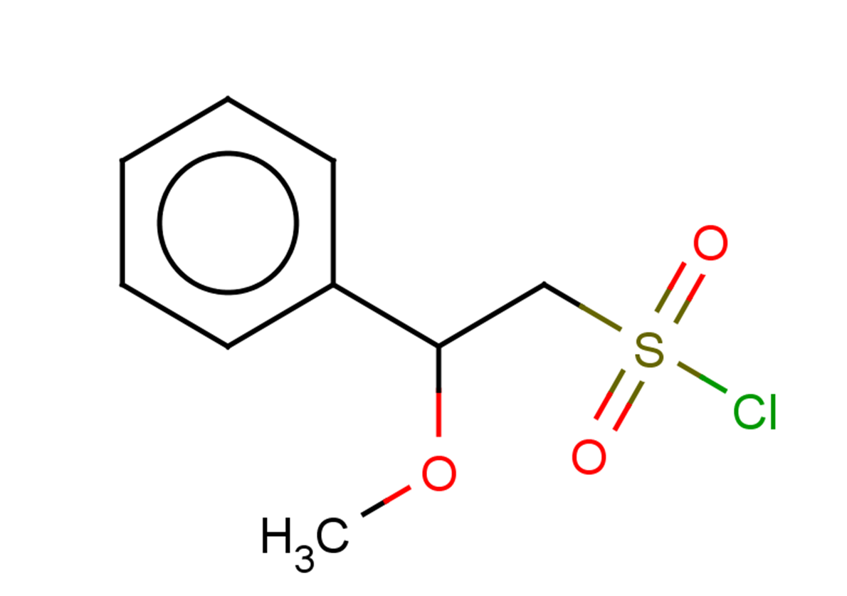 2-methoxy-2-phenylethane-1-sulfonyl chloride