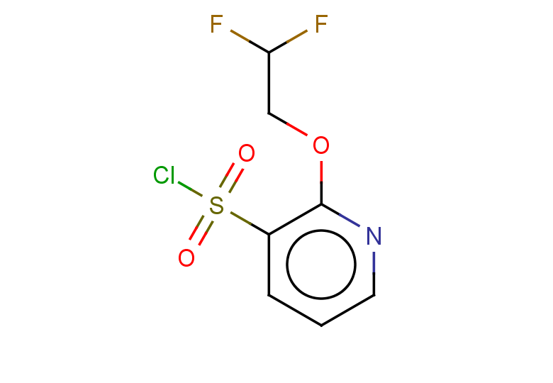 2-(2,2-difluoroethoxy)pyridine-3-sulfonyl chloride