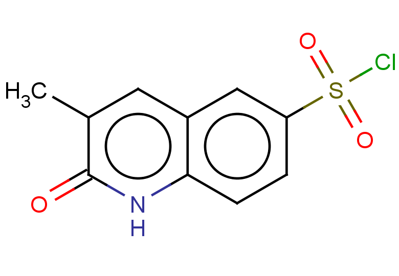 3-methyl-2-oxo-1,2-dihydroquinoline-6-sulfonyl chloride