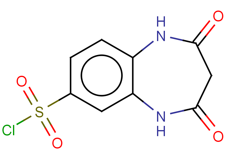 2,4-dioxo-2,3,4,5-tetrahydro-1H-1,5-benzodiazepine-7-sulfonyl chloride