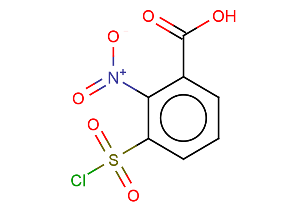 3-(chlorosulfonyl)-2-nitrobenzoic acid