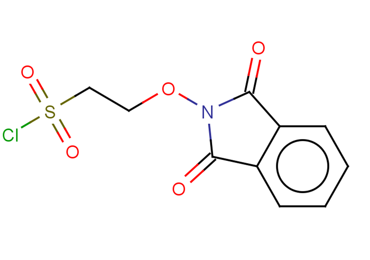2-[(1,3-dioxo-2,3-dihydro-1H-isoindol-2-yl)oxy]ethane-1-sulfonyl chloride