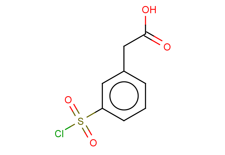 2-[3-(chlorosulfonyl)phenyl]acetic acid