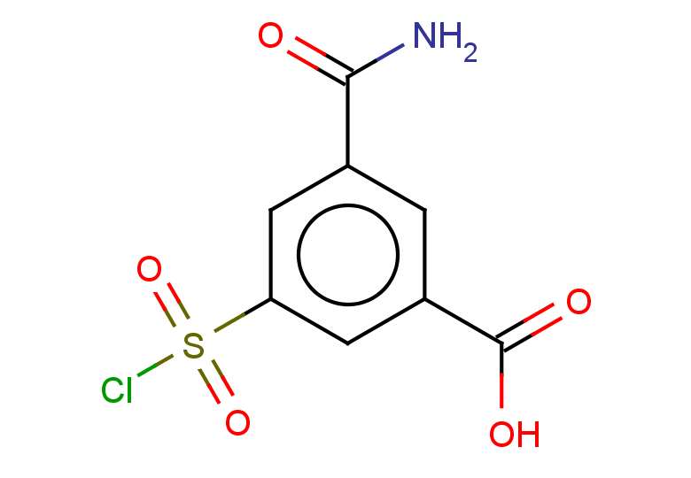 3-carbamoyl-5-(chlorosulfonyl)benzoic acid