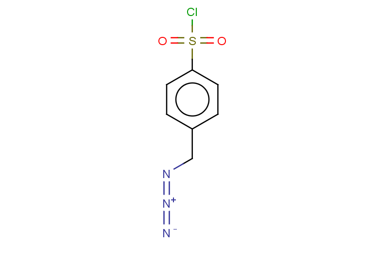 4-(azidomethyl)benzene-1-sulfonyl chloride
