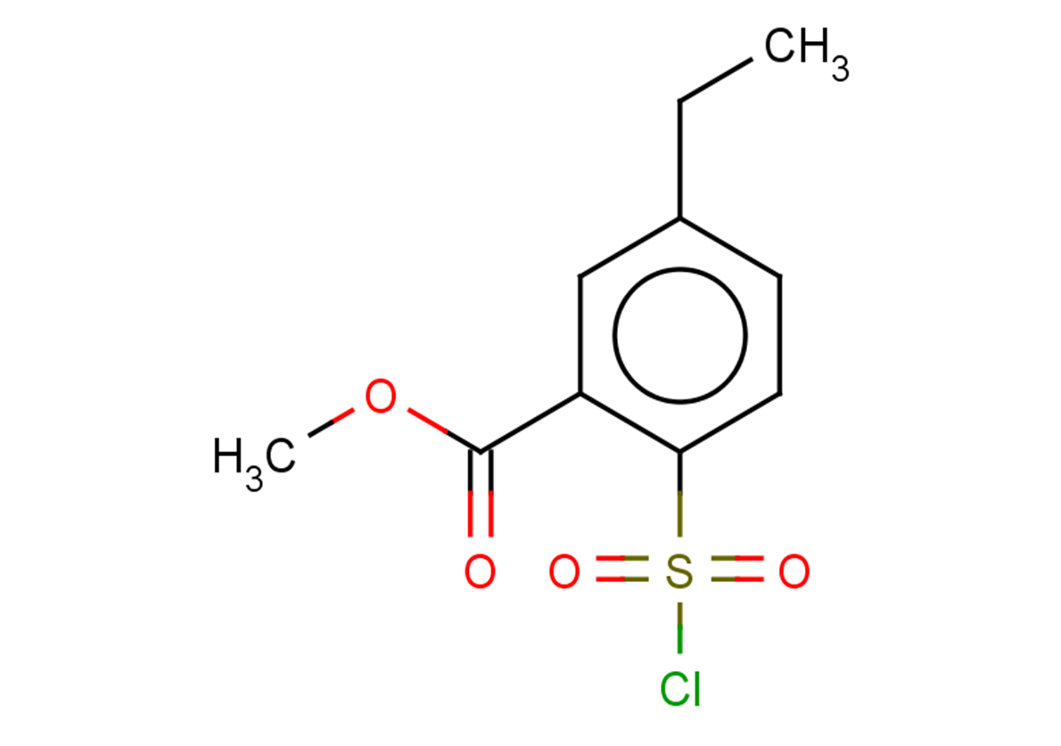 methyl 2-(chlorosulfonyl)-5-ethylbenzoate