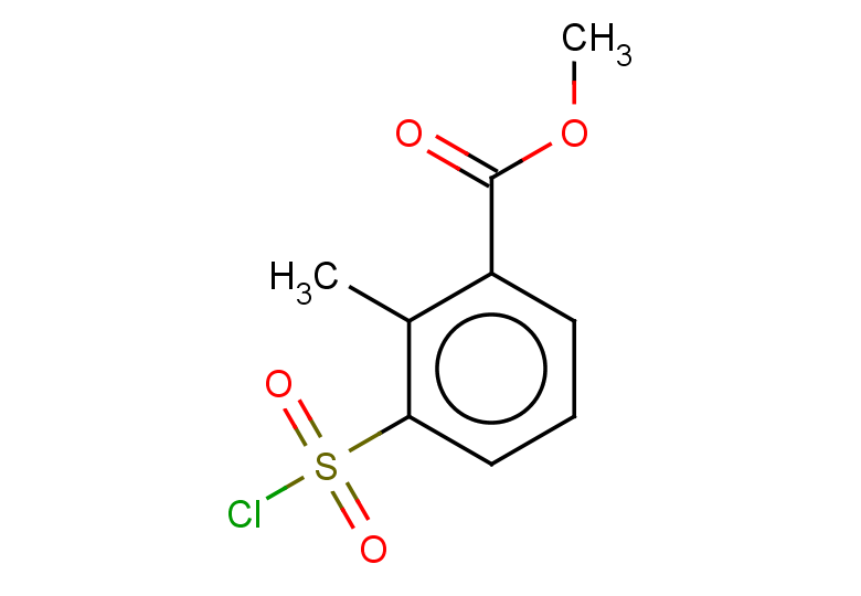 methyl 3-(chlorosulfonyl)-2-methylbenzoate