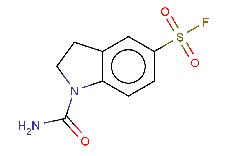 1-carbamoyl-2,3-dihydro-1H-indole-5-sulfonyl fluoride