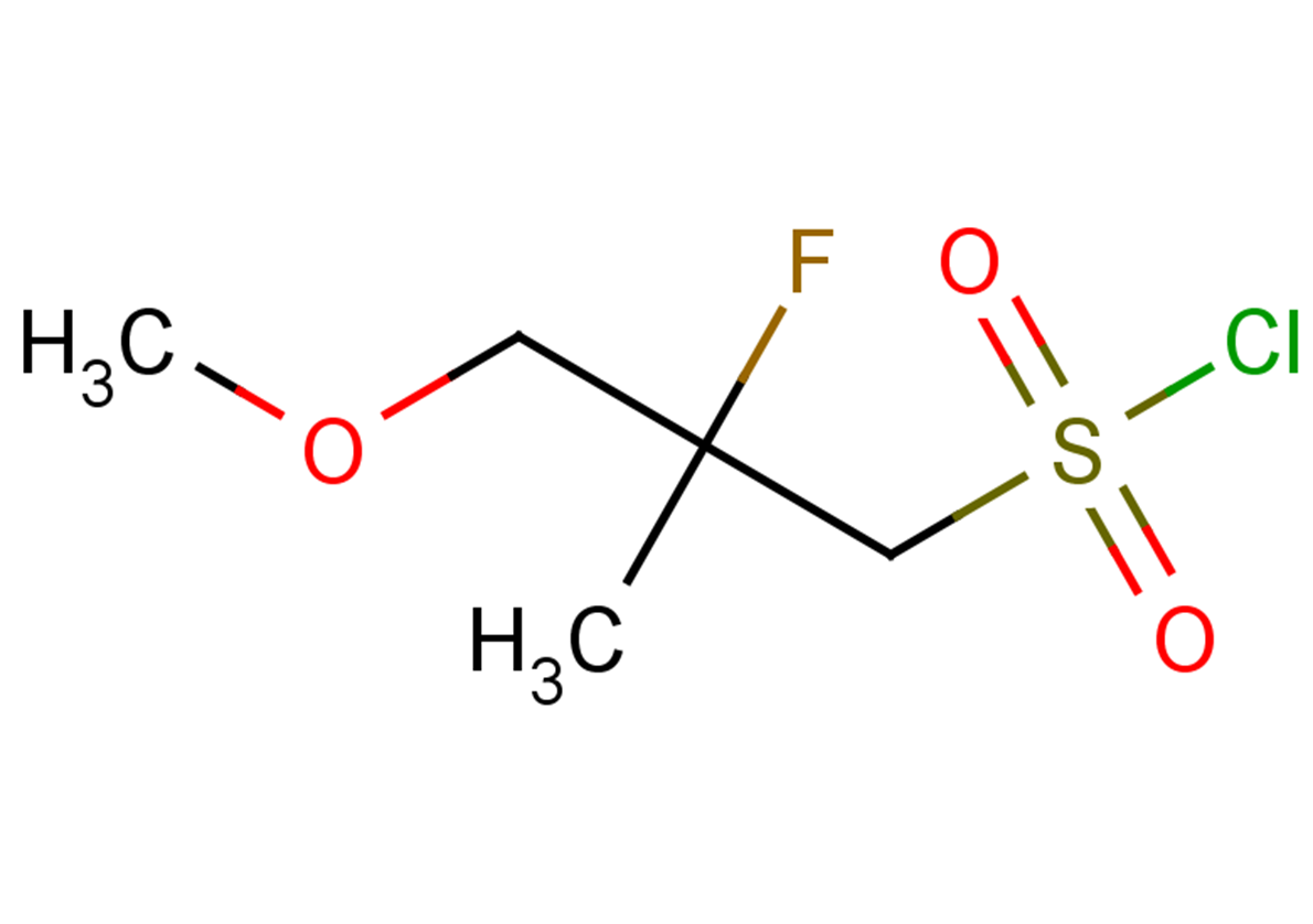 2-fluoro-3-methoxy-2-methylpropane-1-sulfonyl chloride
