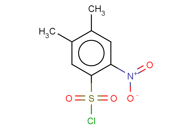 4,5-dimethyl-2-nitrobenzene-1-sulfonyl chloride