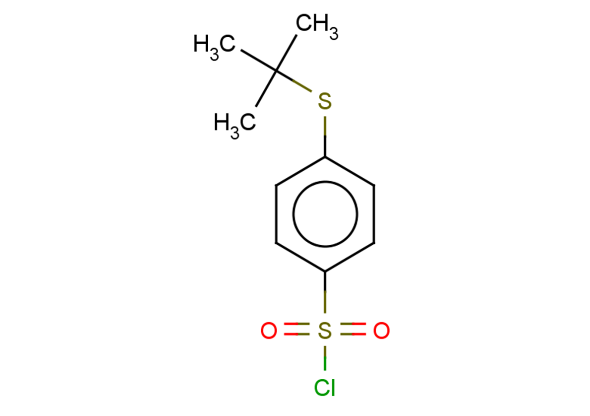 4-(tert-butylsulfanyl)benzene-1-sulfonyl chloride