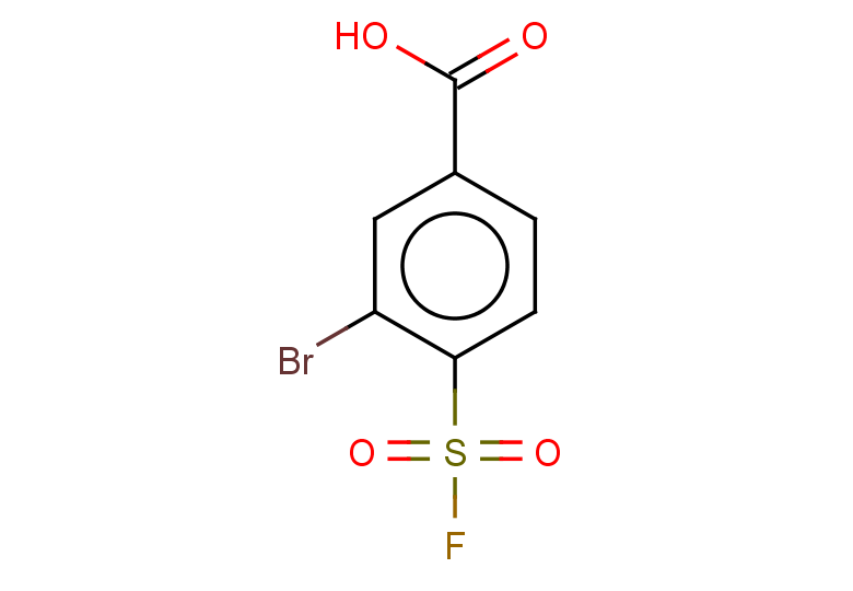 3-bromo-4-(fluorosulfonyl)benzoic acid