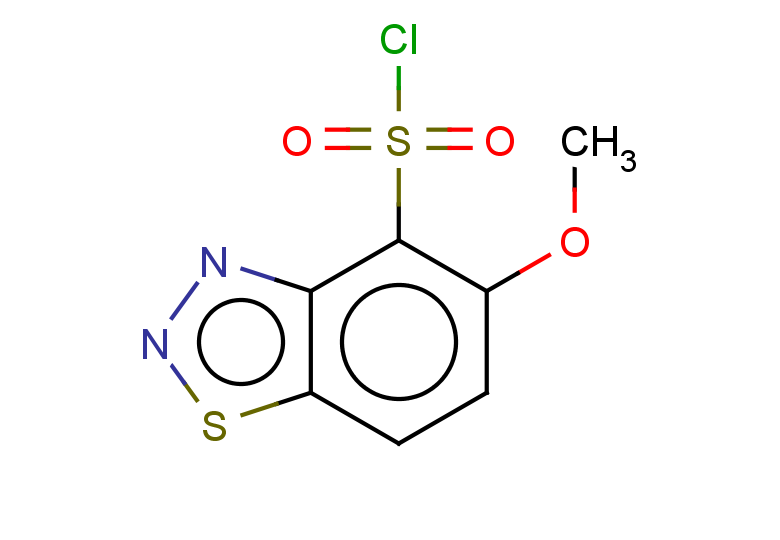 5-methoxy-1,2,3-benzothiadiazole-4-sulfonyl chloride