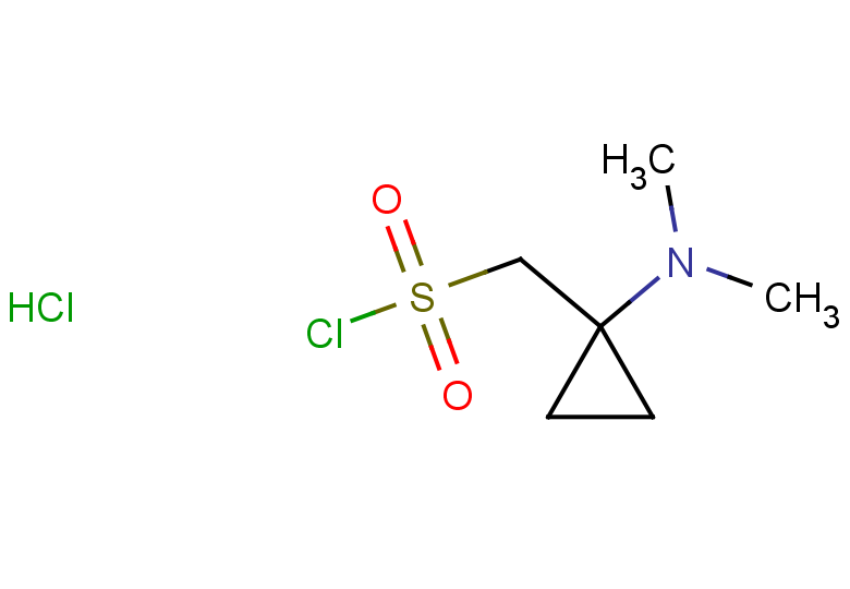 [1-(dimethylamino)cyclopropyl]methanesulfonyl chloride hydrochloride