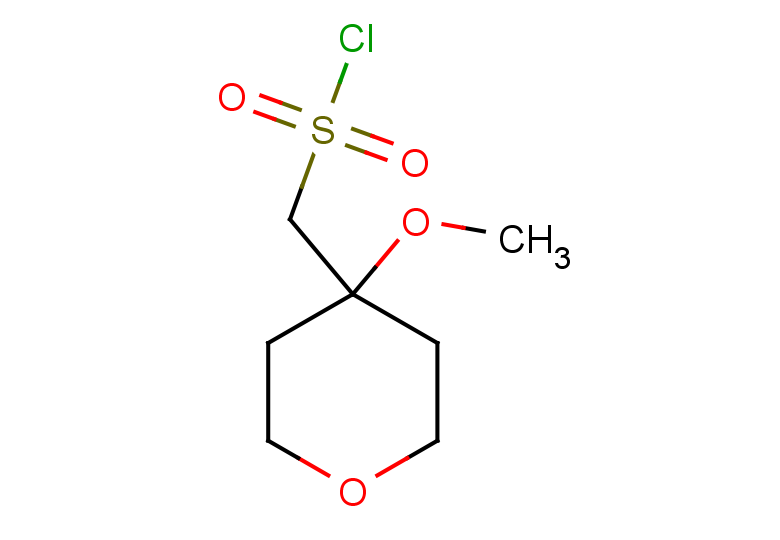 (4-methoxyoxan-4-yl)methanesulfonyl chloride