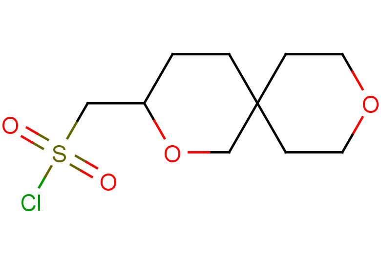 {2,9-dioxaspiro[5.5]undecan-3-yl}methanesulfonyl chloride