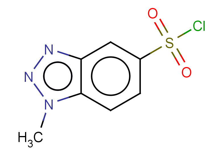 1-methyl-1H-1,2,3-benzotriazole-5-sulfonyl chloride