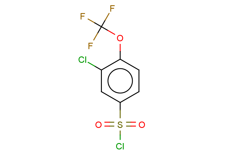 3-chloro-4-(trifluoromethoxy)benzene-1-sulfonyl chloride