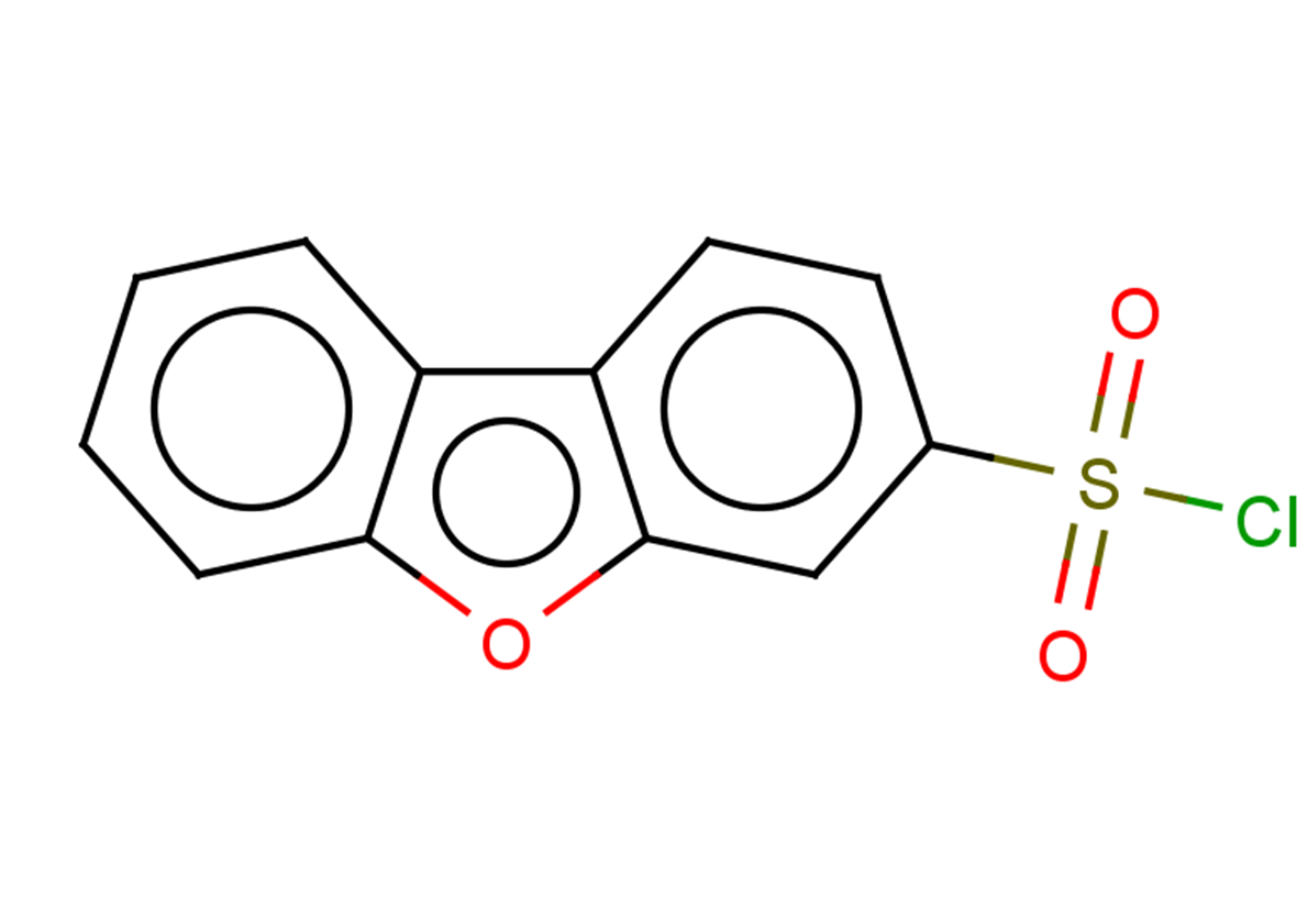 8-oxatricyclo[7.4.0.0,2,7]trideca-1(9),2(7),3,5,10,12-hexaene-5-sulfonyl chloride