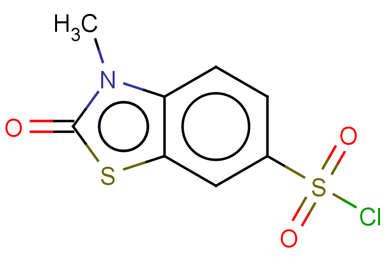 3-methyl-2-oxo-2,3-dihydro-1,3-benzothiazole-6-sulfonyl chloride