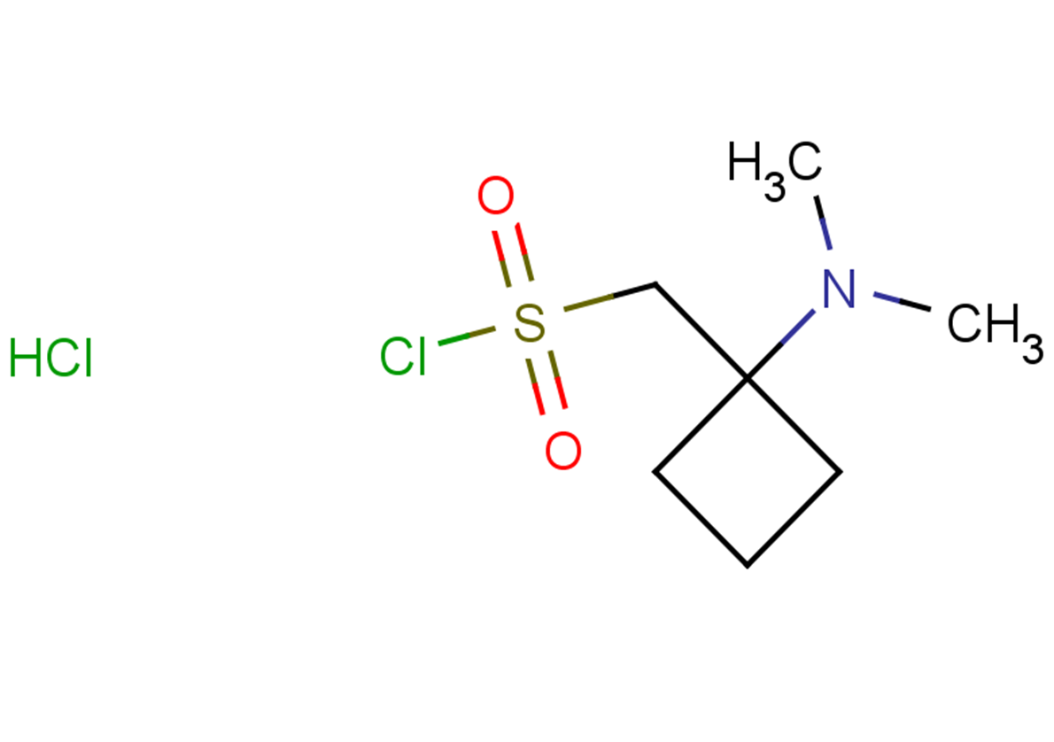 [1-(dimethylamino)cyclobutyl]methanesulfonyl chloride hydrochloride