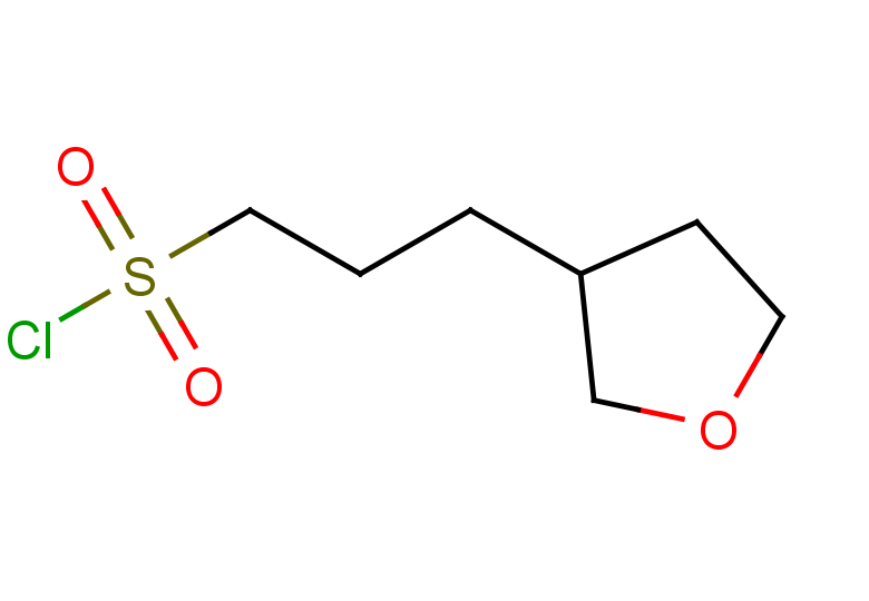 3-(oxolan-3-yl)propane-1-sulfonyl chloride