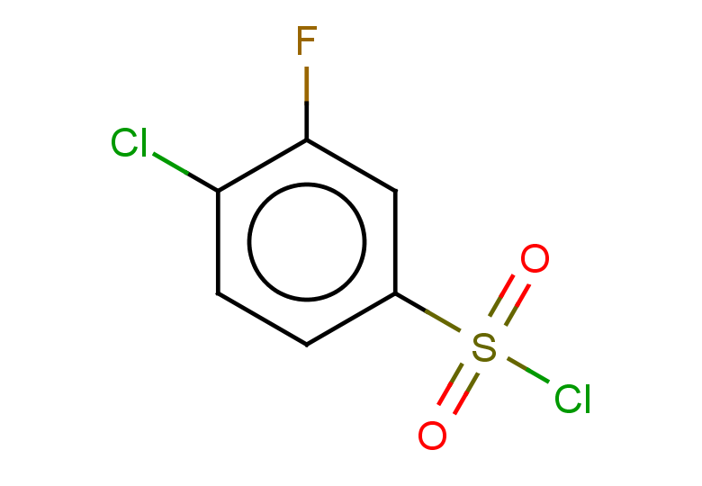 4-chloro-3-fluorobenzene-1-sulfonyl chloride