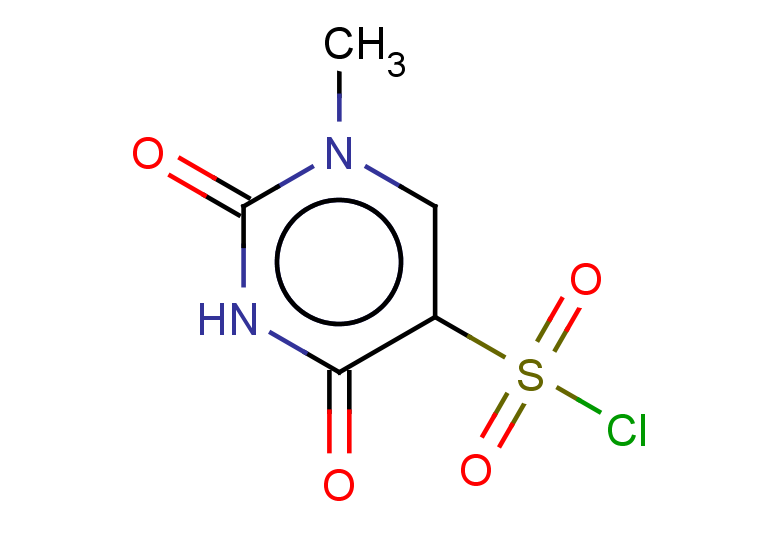 1-methyl-2,4-dioxo-1,2,3,4-tetrahydropyrimidine-5-sulfonyl chloride
