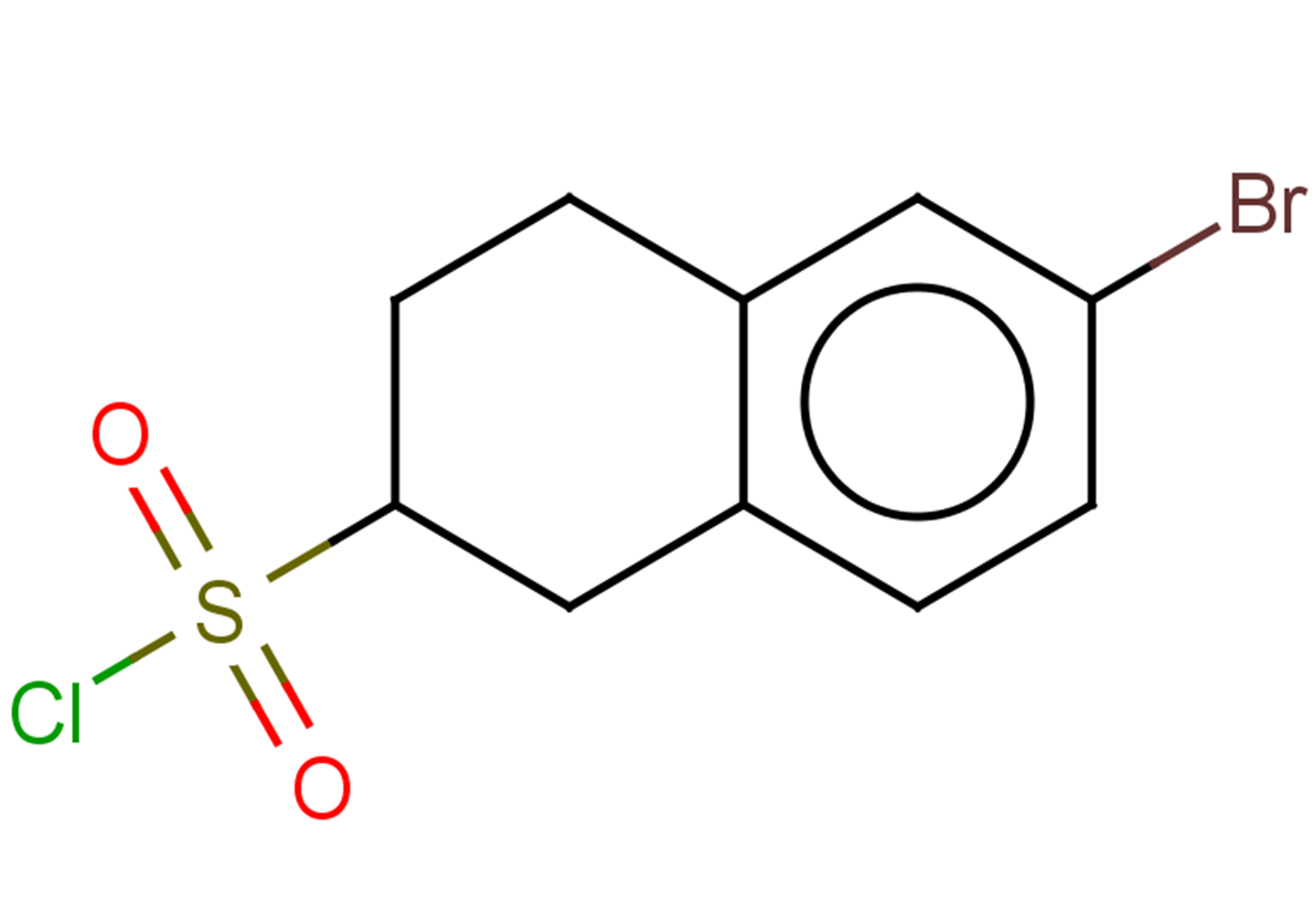 6-bromo-1,2,3,4-tetrahydronaphthalene-2-sulfonyl chloride