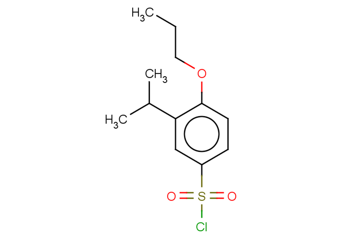 3-(propan-2-yl)-4-propoxybenzene-1-sulfonyl chloride
