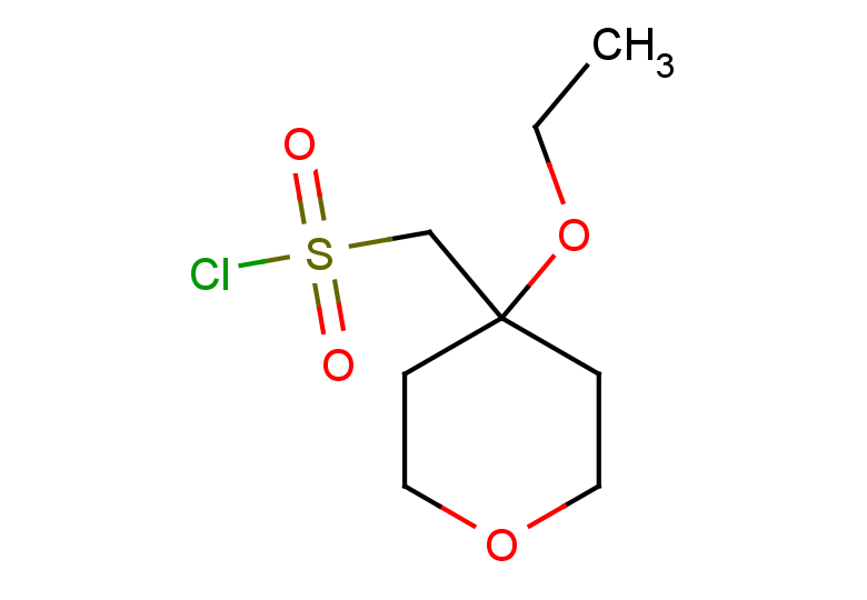 (4-ethoxyoxan-4-yl)methanesulfonyl chloride